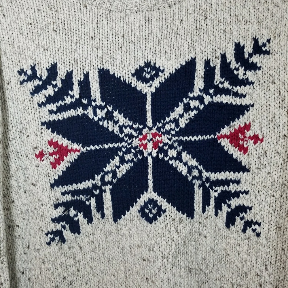 Vintage Polo Ralph snowflake sweater - Picture 3 of 4